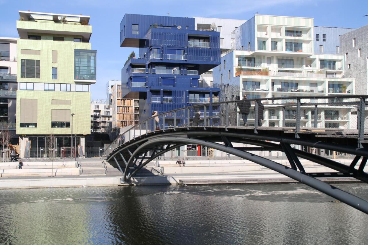 Lyon Confluence - Duplex Au Calme Avec Parking Prive En Option Apartment Bagian luar foto